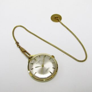 ANKER. Reloj de Bolsillo-Colgar, lepine y remontoir. Oro 14k. Suiza, ca. 1970.