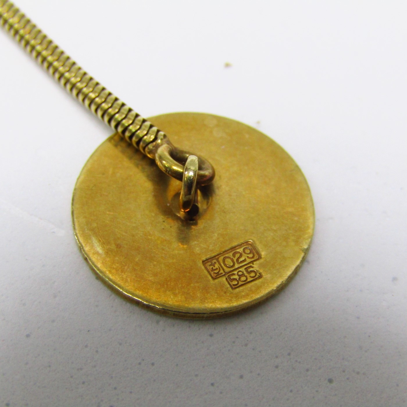 ANKER. Reloj de Bolsillo-Colgar, lepine y remontoir. Oro 14k. Suiza, ca. 1970. ANKER. Reloj de Bolsillo-Colgar, lepine y remontoir. Oro 14k. Suiza, ca. 1970.