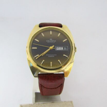 HELVETIA AUTOMATIC BEATMASTER 28800. Reloj de pulsera automático para caballero. Suiza, 1974.