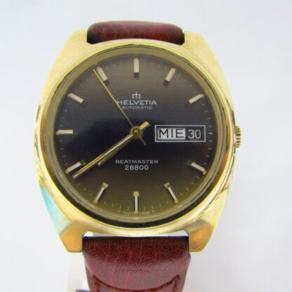 HELVETIA AUTOMATIC BEATMASTER 28800. Automatic men's wristwatch. Switzerland, 1974.