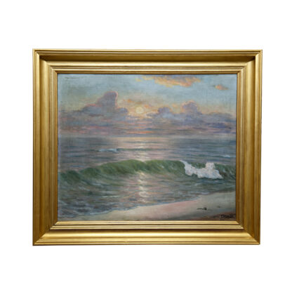 LOLA GÓMEZ GIL. (1883-1966). Oil on canvas. "Marine"