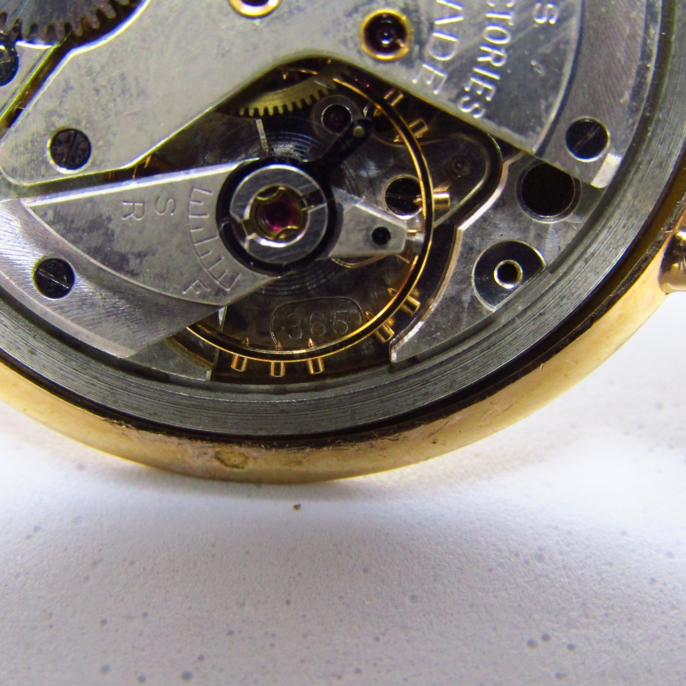 Movado. Reloj de pulsera para caballero. Oro 18k. Ca. 1960. Movado. Reloj de pulsera para caballero. Oro 18k. Ca. 1960.