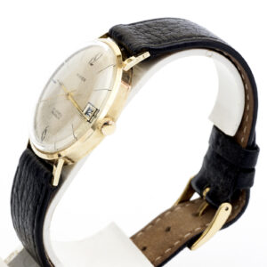 ANKER INCABLOC. Reloj de Pulsera para caballero. Oro 14k. Alemania, ca. 1960.