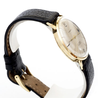 INCABLOC-ANKER. Armbanduhr für Männer. 14 Karat Gold. Deutschland ca. 1960.