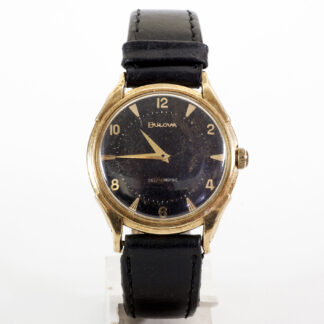 Bulova Automatic. Reloj de pulsera para hombre. Ca. 1970. Oro 14k.