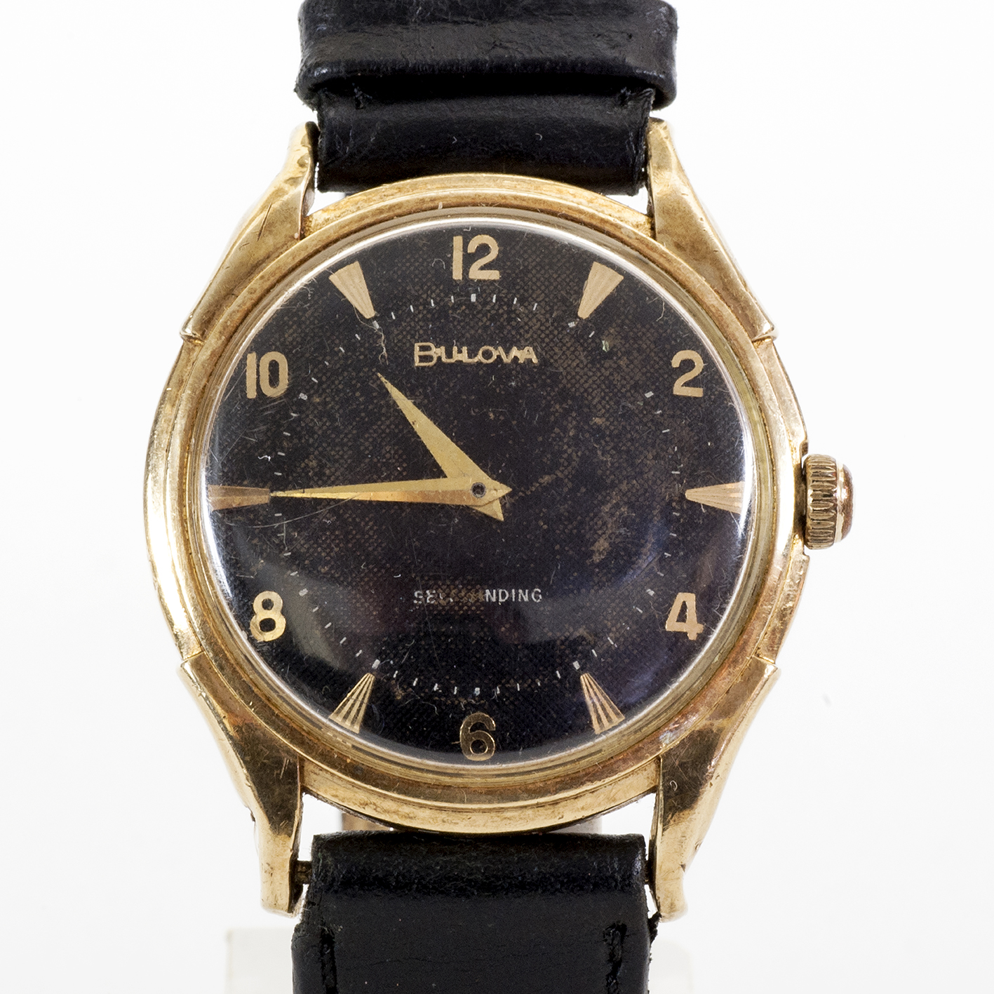 Bulova Automatic. Reloj de pulsera para hombre. Ca. 1970. Oro 14k. Bulova Automatic. Reloj de pulsera para hombre. Ca. 1970. Oro 14k.