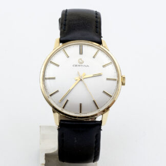 CERTINA. Reloj de pulsera para caballero. Oro 14k. Suiza, ca. 1960-70