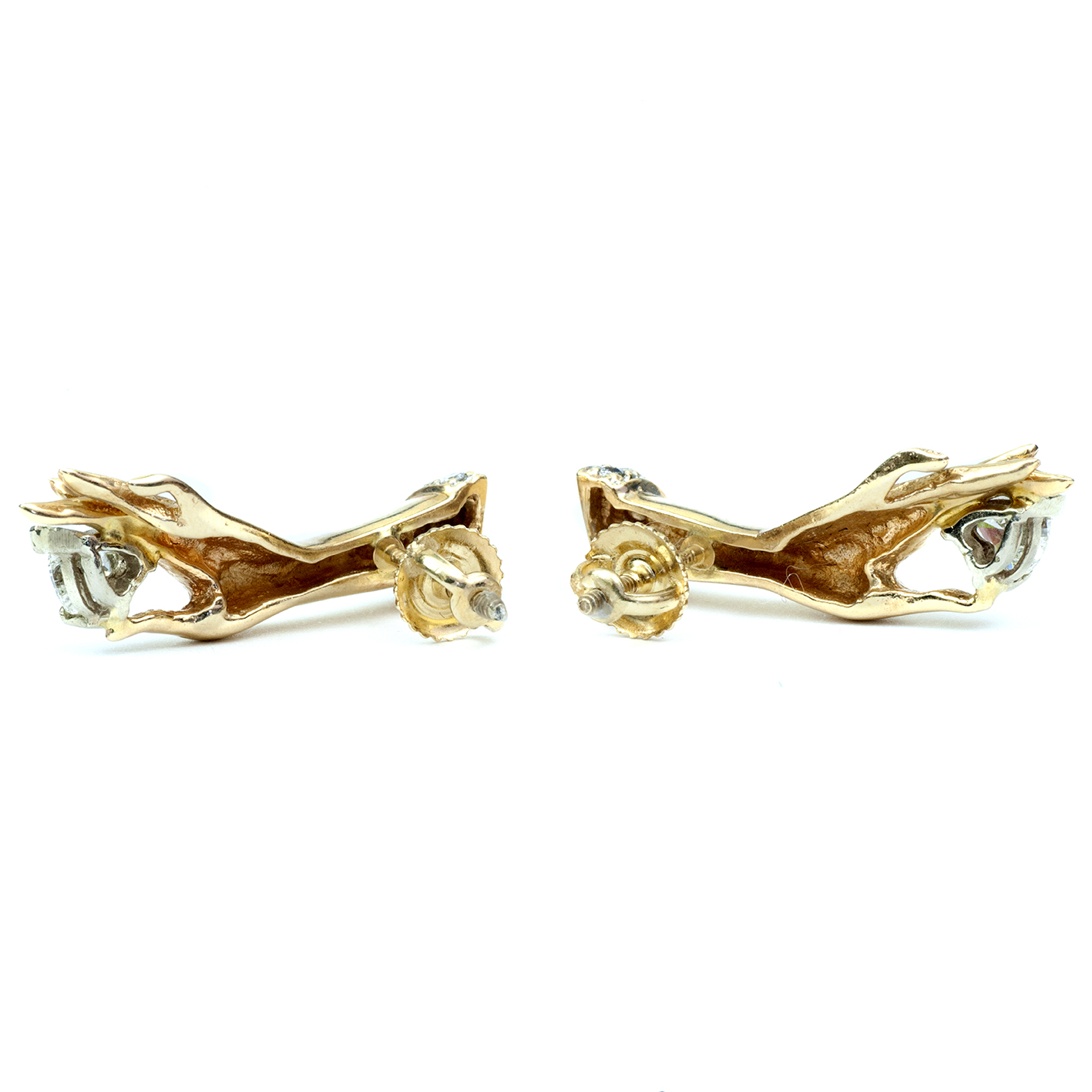 Conjunto de Pulsera, Collar y Pendientes en Oro de 14k, con 4 Diamantes talla Corazón de 0,83 ct. (K-L/SI1-SI2) y 38 diamantes, talla Brillante de 0,57 ct. (H-I/SI). Certificado IGE. 30,49 gr. Conjunto de Pulsera, Collar y Pendientes en Oro de 14k, con 4 Diamantes talla Corazón de 0,83 ct. (K-L/SI1-SI2) y 38 diamantes, talla Brillante de 0,57 ct. (H-I/SI). Certificado IGE. 30,49 gr.