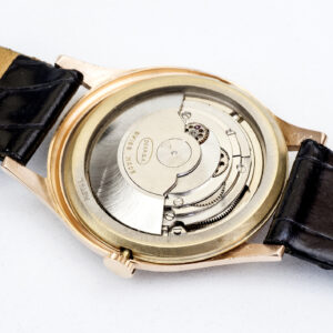 DOXA Automatic. Reloj de pulsera para caballero. Oro 14k. Ca. 1970.