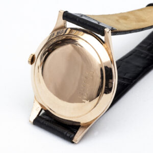 DOXA Automatic. Reloj de pulsera para caballero. Oro 14k. Ca. 1970.