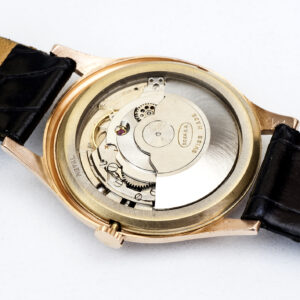 DOXA Automatic. Reloj de pulsera para caballero. Oro 14k. Ca. 1970.