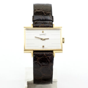 EBERHARD & Co. Reloj de pulsera unisex. Oro 18k. Suiza, ca. 1960.