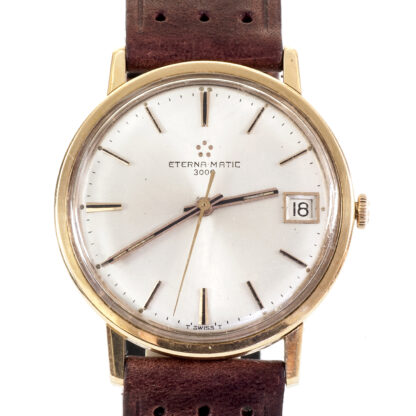 ETERNA-MATIC 3000. Men's wristwatch. 18k gold. Switzerland, ca. 1960.