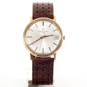 ETERNA-MATIC 3000. Reloj de pulsera para caballero. Oro 18k. Suiza, ca. 1960.