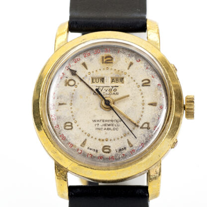 Fludo. Reloj de pulsera de caballero. Ca. 1960. Gran complicación.