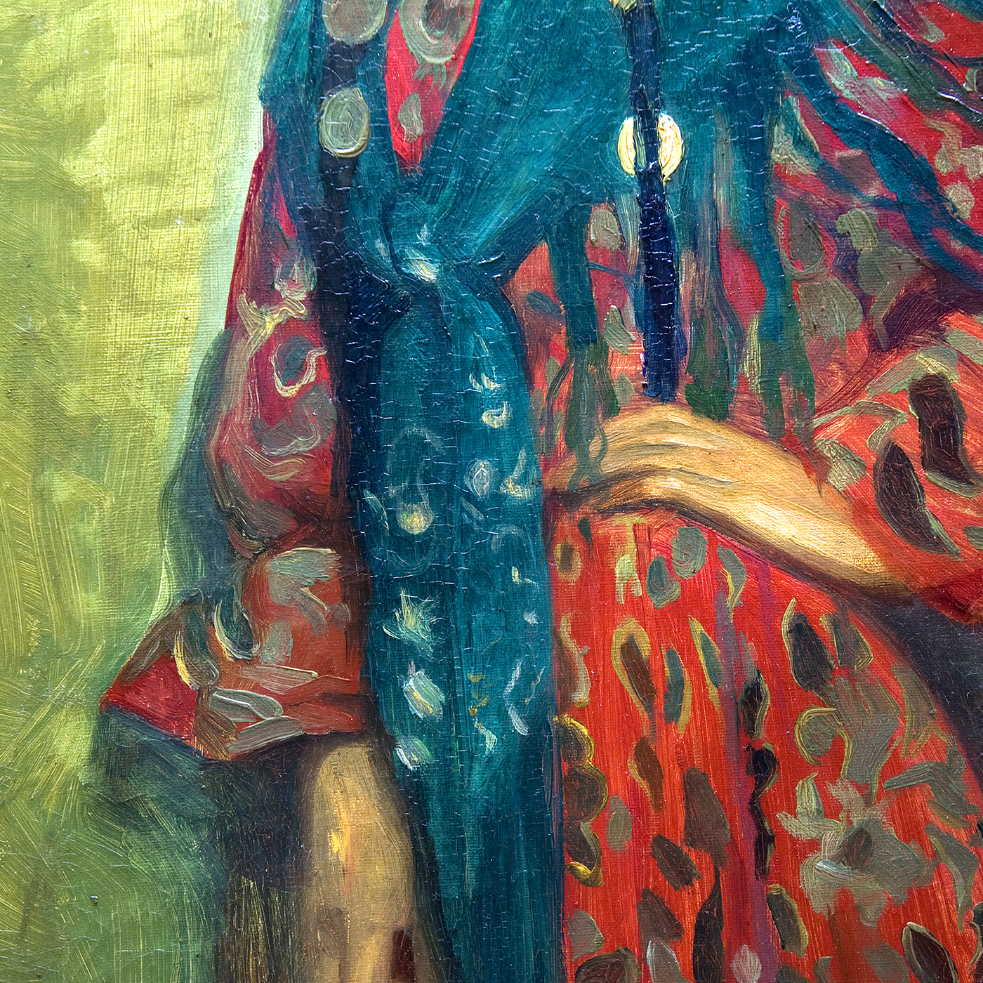 José Cruz Herrera. Óleo sobre lienzo. "Gitana en Casablanca". José Cruz Herrera. Óleo sobre lienzo. "Gitana en Casablanca".