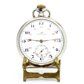 LIP. Reloj de bolsillo lepine y remontoir. Francia. ca. 1910.