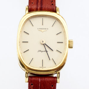 LONGINES Flagship. Reloj de pulsera unisex. Oro 18k. Suiza, ca. 1970.