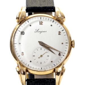 LONGINES. Reloj de pulsera caballero. Oro 18k. Suiza, Año 1.946.