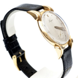 LONGINES. Reloj de pulsera caballero. Oro 18k. Suiza, Año 1.946.