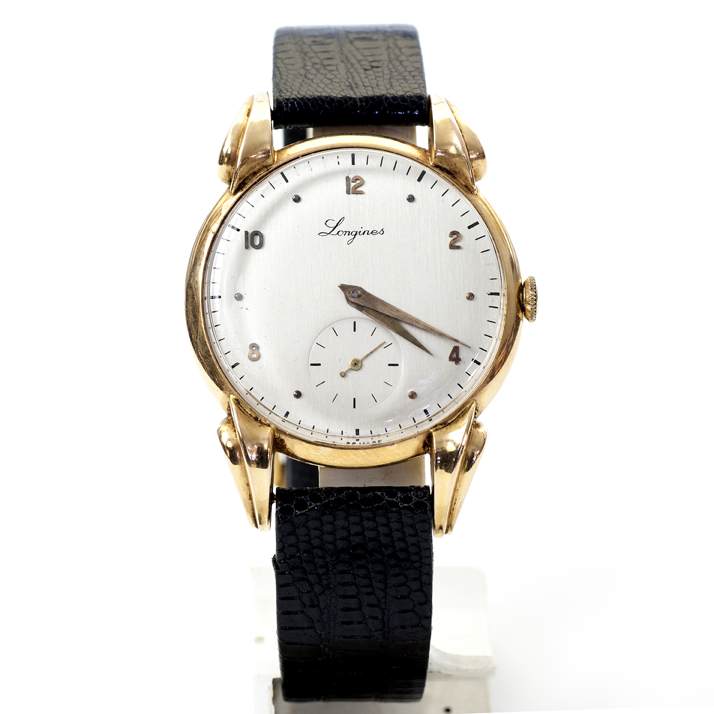 Reloj de pulsera caballero. Oro Suiza, Año 1.946. Subastas