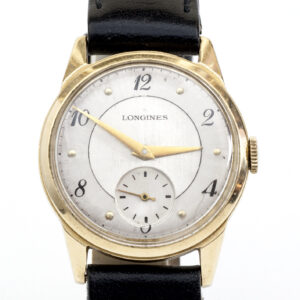 Longines. Reloj de pulsera unisex. Oro 14k. Suiza, 1946.