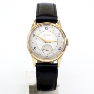 Longines. Reloj de pulsera unisex. Oro 14k. Suiza, 1946.