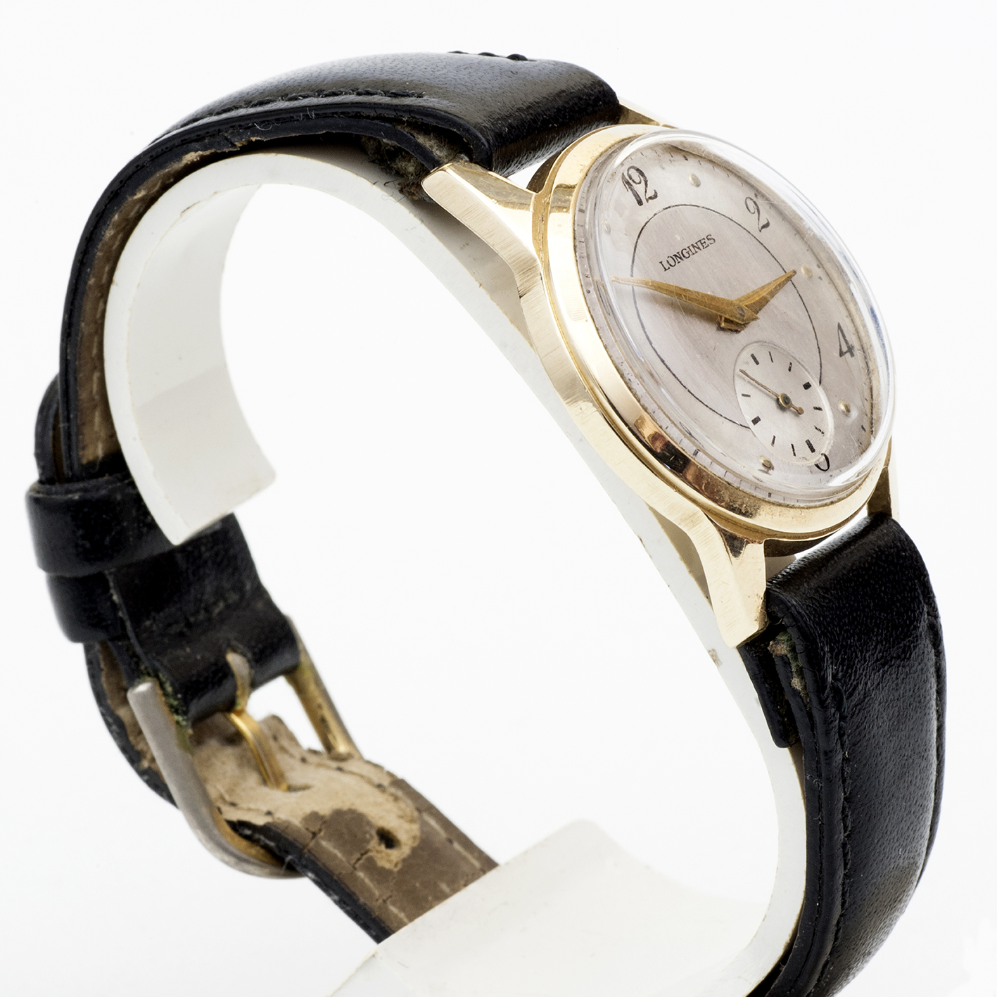 Longines. Reloj de pulsera unisex. Oro 14k. Suiza, 1946. Longines. Reloj de pulsera unisex. Oro 14k. Suiza, 1946.