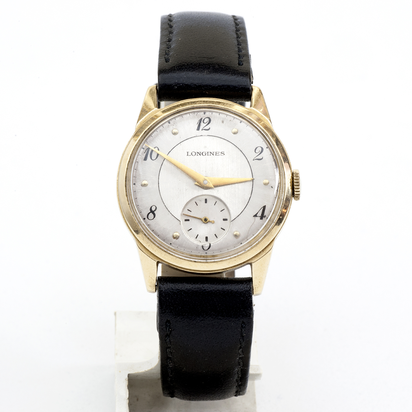 Longines. Reloj de pulsera unisex. Oro 14k. Suiza, 1946. Longines. Reloj de pulsera unisex. Oro 14k. Suiza, 1946.