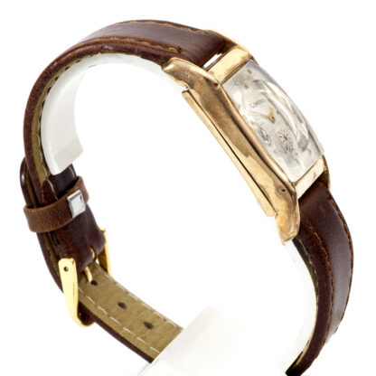 Longines. Montre-bracelet pour homme. Vers 1947 Or 14 carats.