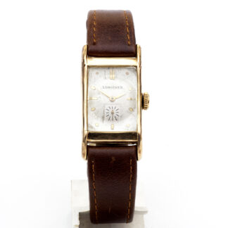 Longines. Reloj pulsera caballero. Ca. 1947 Oro 14k.