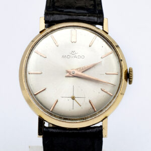 Movado. Reloj de pulsera para caballero. Caja Oro 18k. Ca. 1960.