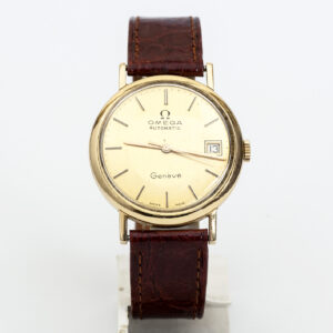 OMEGA AUTOMATIC. Reloj de pulsera para caballero. Ca. 1962. Oro 18k.