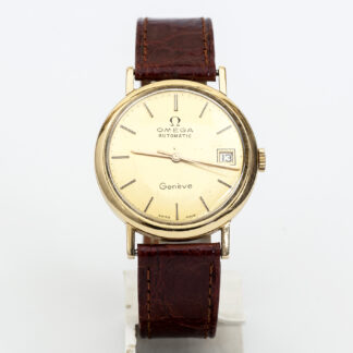 OMEGA AUTOMATIC. Reloj de pulsera para caballero. Ca. 1962. Oro 18k.