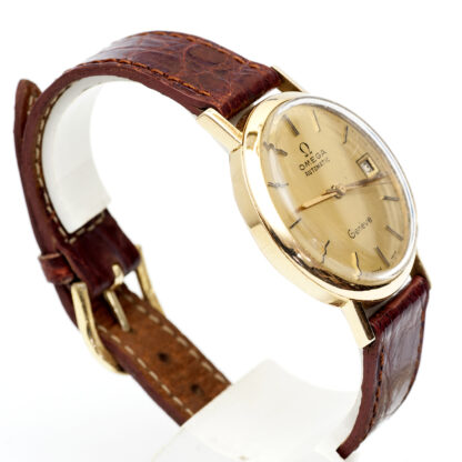 OMEGA AUTOMATIC. Men's wristwatch. Ca. 1962. 18k gold.