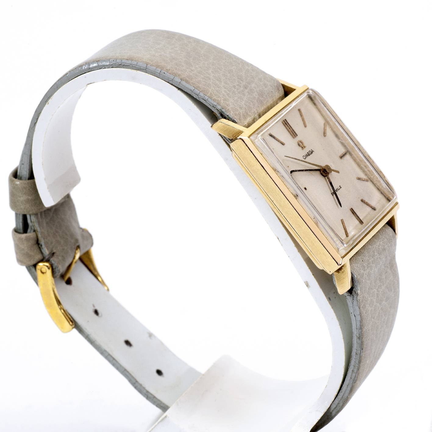 OMEGA. Modelo DE VILLE. Reloj Automático de pulsera para caballero. Oro 18k. Suiza, año 1965. OMEGA. Modelo DE VILLE. Reloj Automático de pulsera para caballero. Oro 18k. Suiza, año 1965.