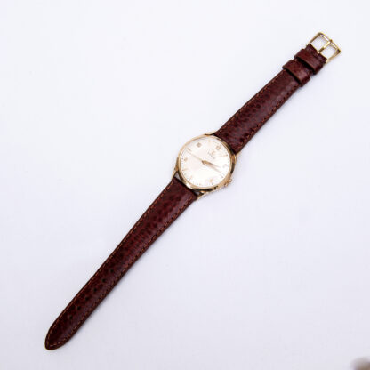 OMEGA. Reloj de pulsera para caballero. Caja Oro 18k. Pulsera en GoldFilled. Suiza, 1952.