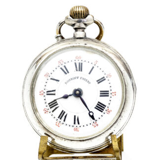 ROSKOPF. Pocket watch, lepine and remontoir. Silver. Switzerland, ca. 1900