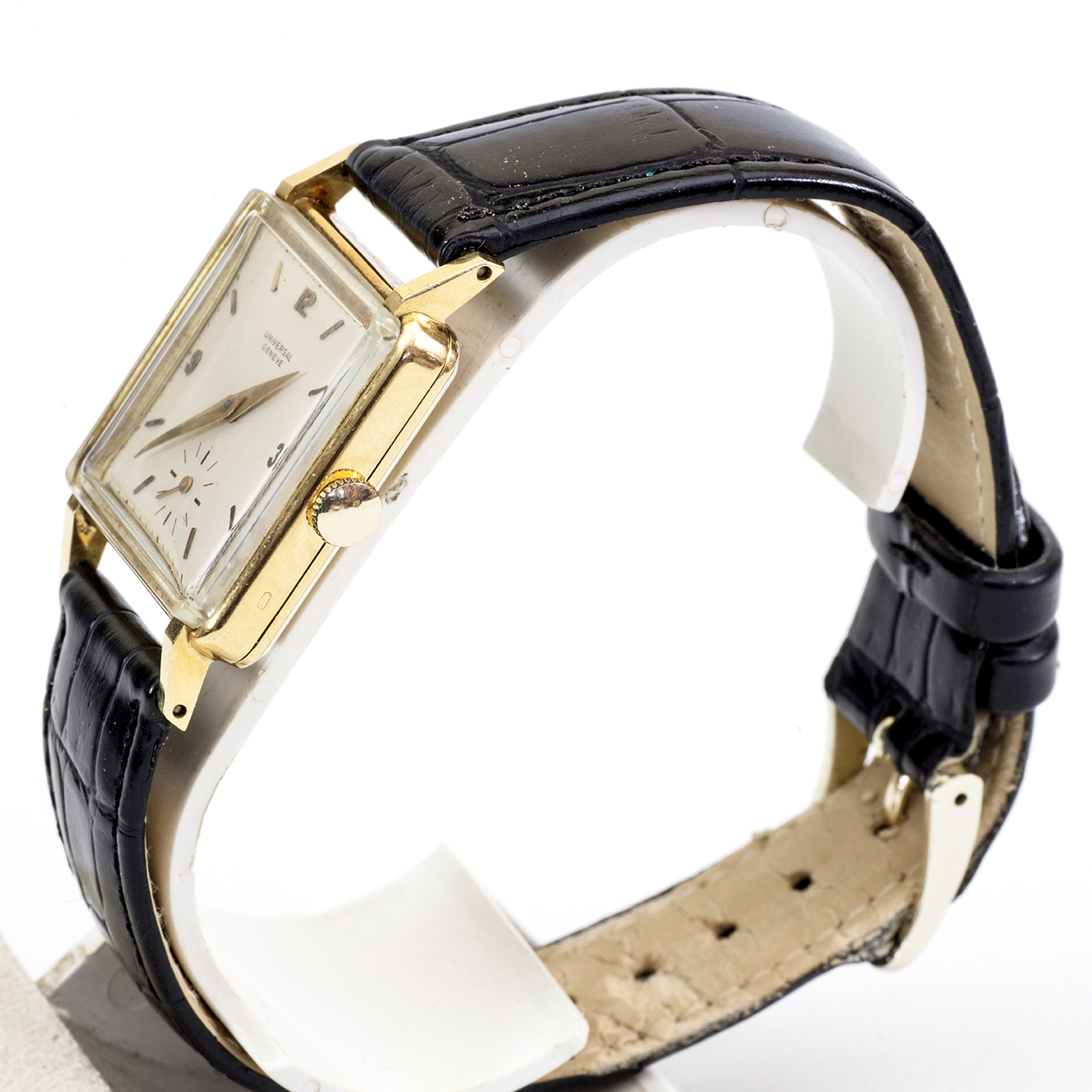 Universal Geneve. Reloj de pulsera unisex. Suiza, ca. 1940. Universal Geneve. Reloj de pulsera unisex. Suiza, ca. 1940.