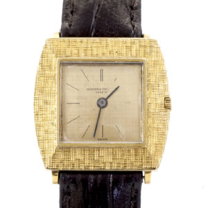 Vacheron & Constantin. Reloj de pulsera para caballero. Oro 18k. Ca. 1960. Peso: 24 gr.