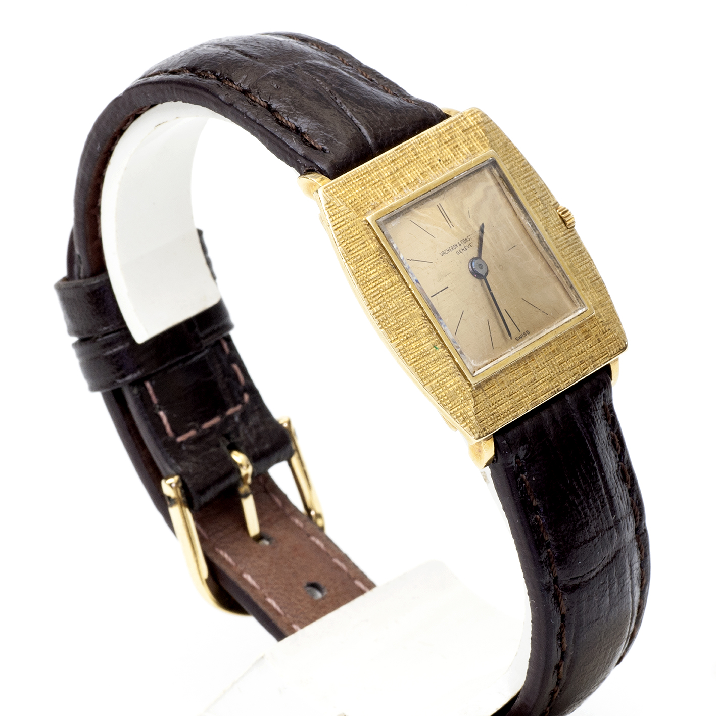 Vacheron & Constantin. Reloj de pulsera para caballero. Oro 18k. Ca. 1960. Peso: 24 gr. Vacheron & Constantin. Reloj de pulsera para caballero. Oro 18k. Ca. 1960. Peso: 24 gr.
