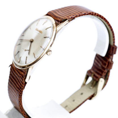 WYLER-VETTA. Reloj de pulsera para caballero. Oro 18k. Suiza, ca. 1960.