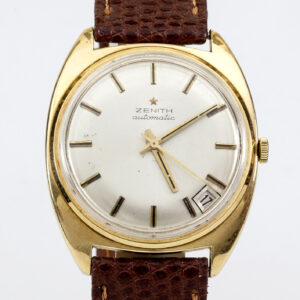 ZENITH Automatic. Reloj de pulsera para caballero. Oro 18k. Suiza, 1960
