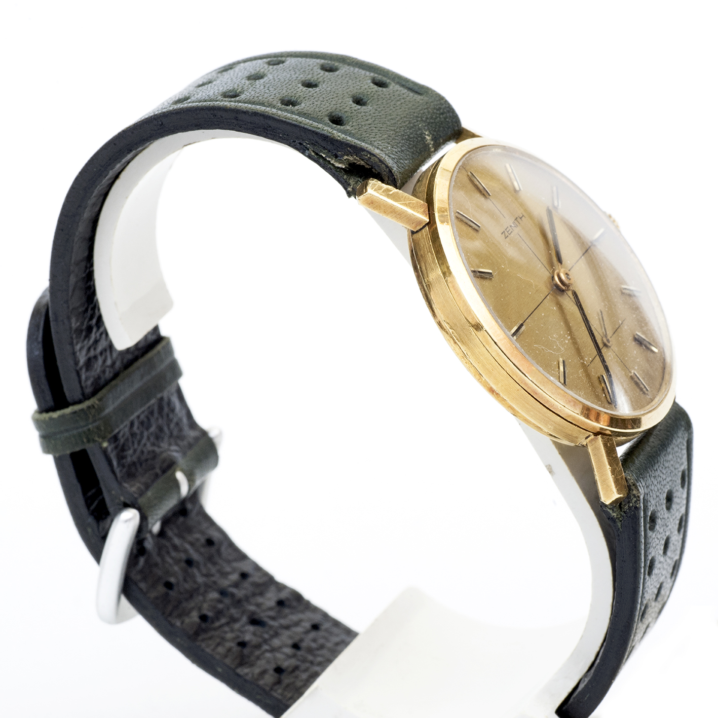 ZENITH - Reloj de pulsera de caballero. Oro 18k. Suiza, ca. 1970 ZENITH - Reloj de pulsera de caballero. Oro 18k. Suiza, ca. 1970