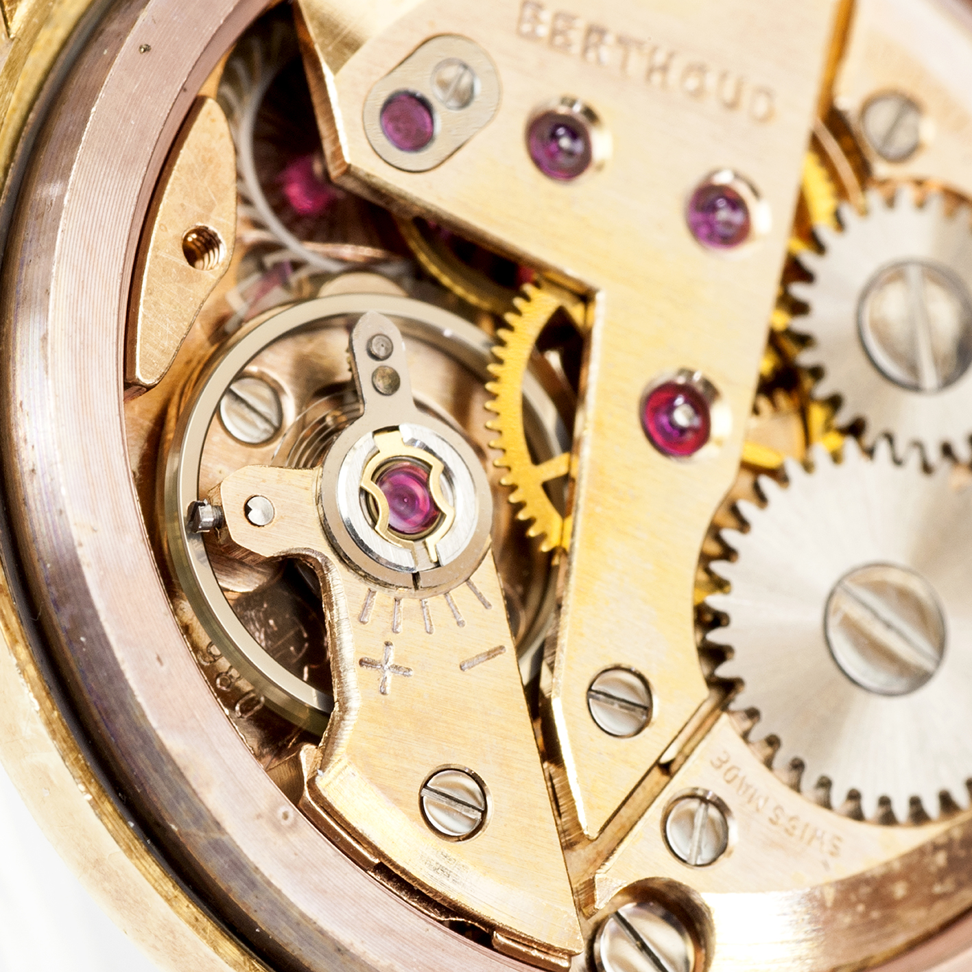 BERTHOUD de Luxe. Reloj de pulsera unisex. Oro 18k. Suiza, Ca. 1950. BERTHOUD de Luxe. Reloj de pulsera unisex. Oro 18k. Suiza, Ca. 1950.