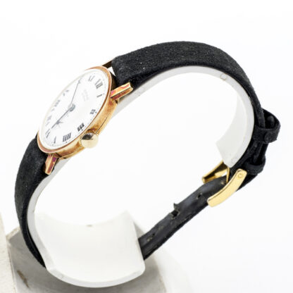 BERTHOUD de Luxe. Montre-bracelet unisexe. or 18 carats. Suisse, vers 1950.