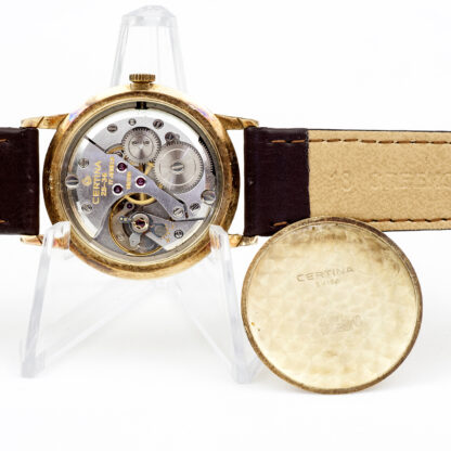 Certina. Reloj de pulsera para caballero. Oro 14k. Suiza, ca. 1960