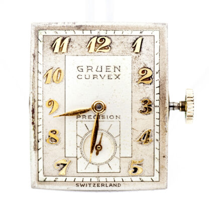 GRÜNE KORVEX. Unisex-Armbanduhr. 14 Karat Gold. Schweiz, 1941.