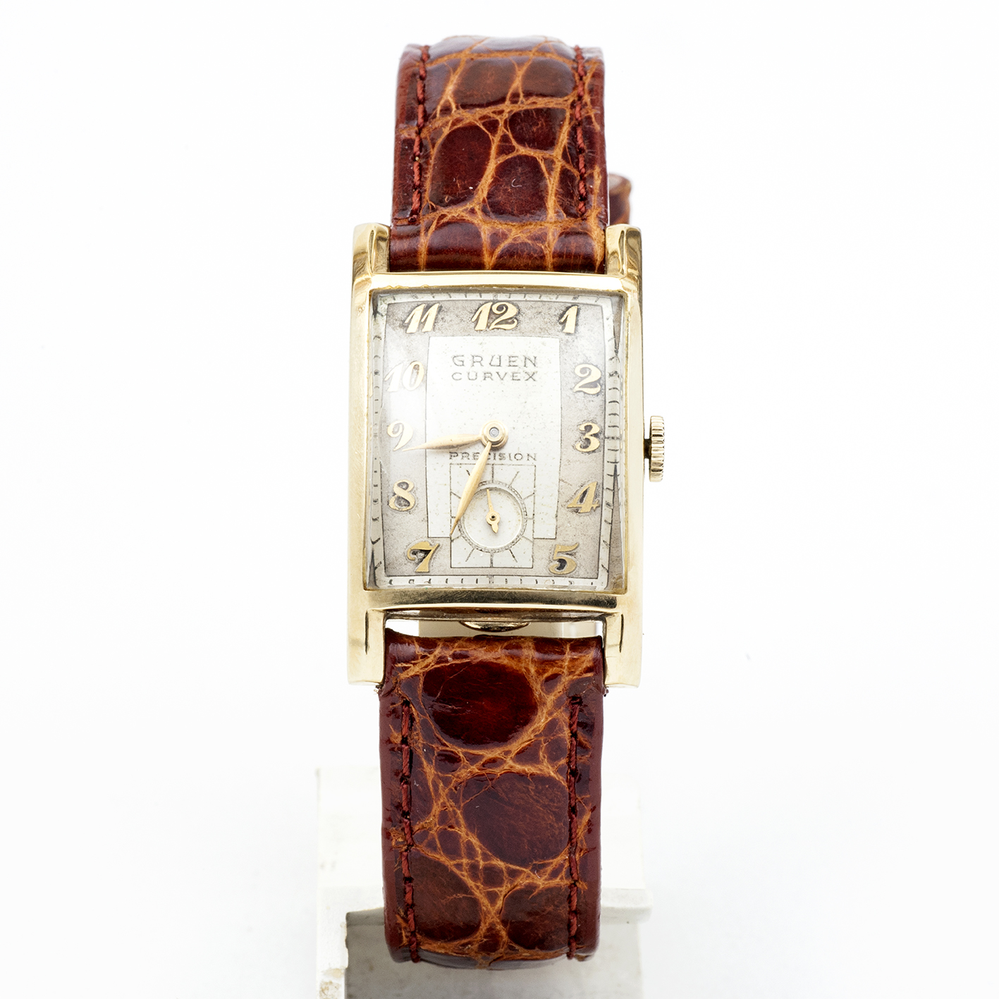 GRUEN CORVEX. Reloj de pulsera unisex. Oro 14k. Suiza, 1941. GRUEN CORVEX. Reloj de pulsera unisex. Oro 14k. Suiza, 1941.