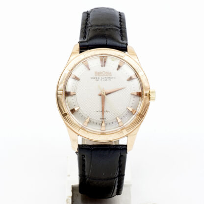HERODIA AUTOMATIC. Men's wristwatch. 18k gold. Switzerland, ca. 1955
